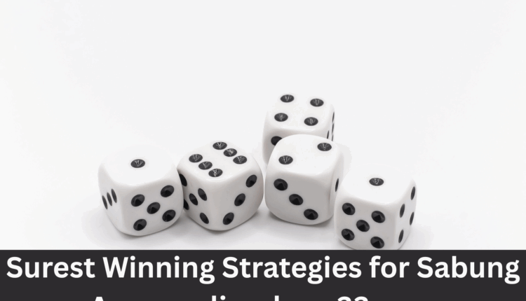 Surest Winning Strategies for Sabung Ayam online-kaya33.com